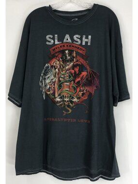 SLASH MYLES KENNEDY CONSPIRATORS APOCALYPTIC LOVE SIZE XL SHIRT SNAKE PIT